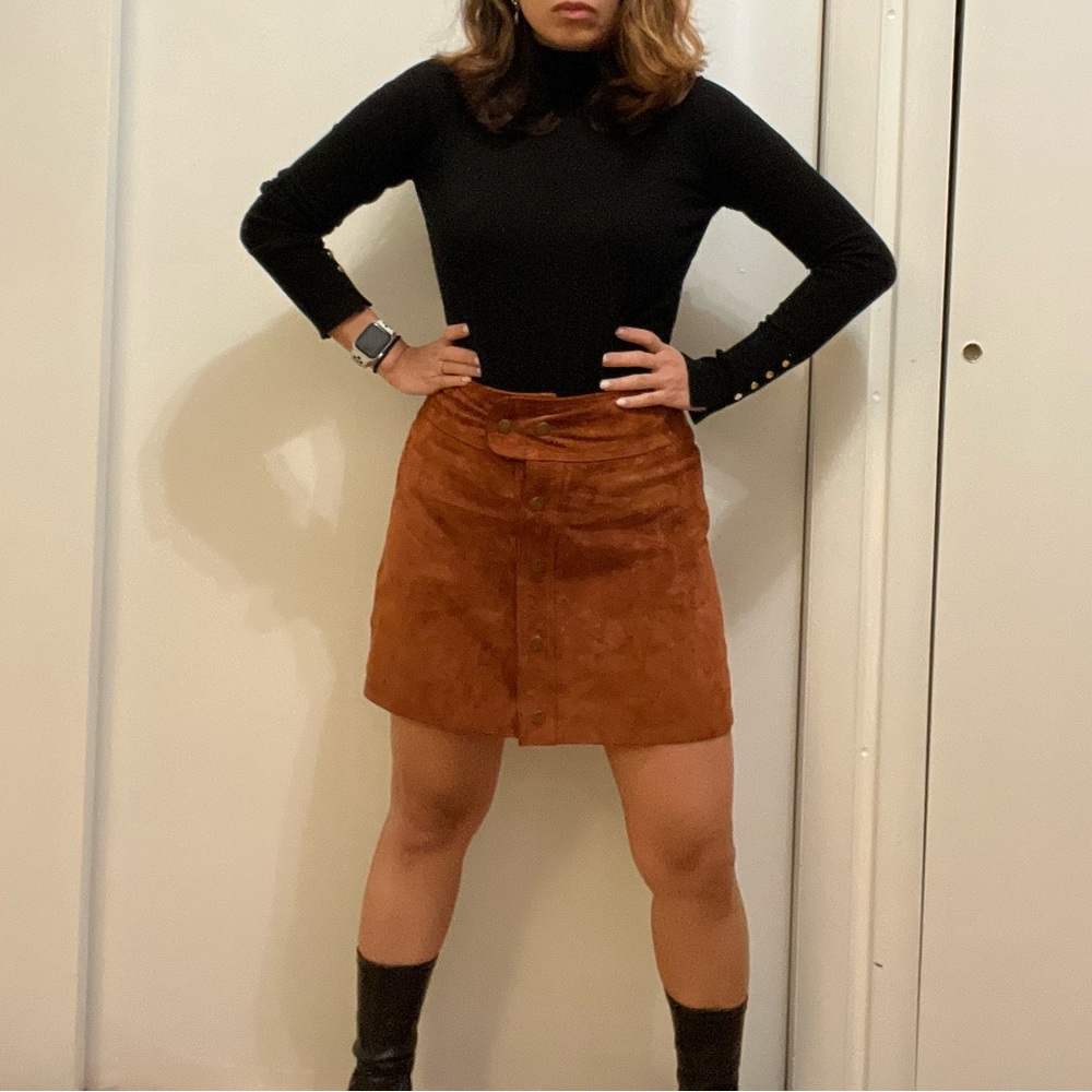 Urban Outfitters Faux Suede Skirt. Size S.